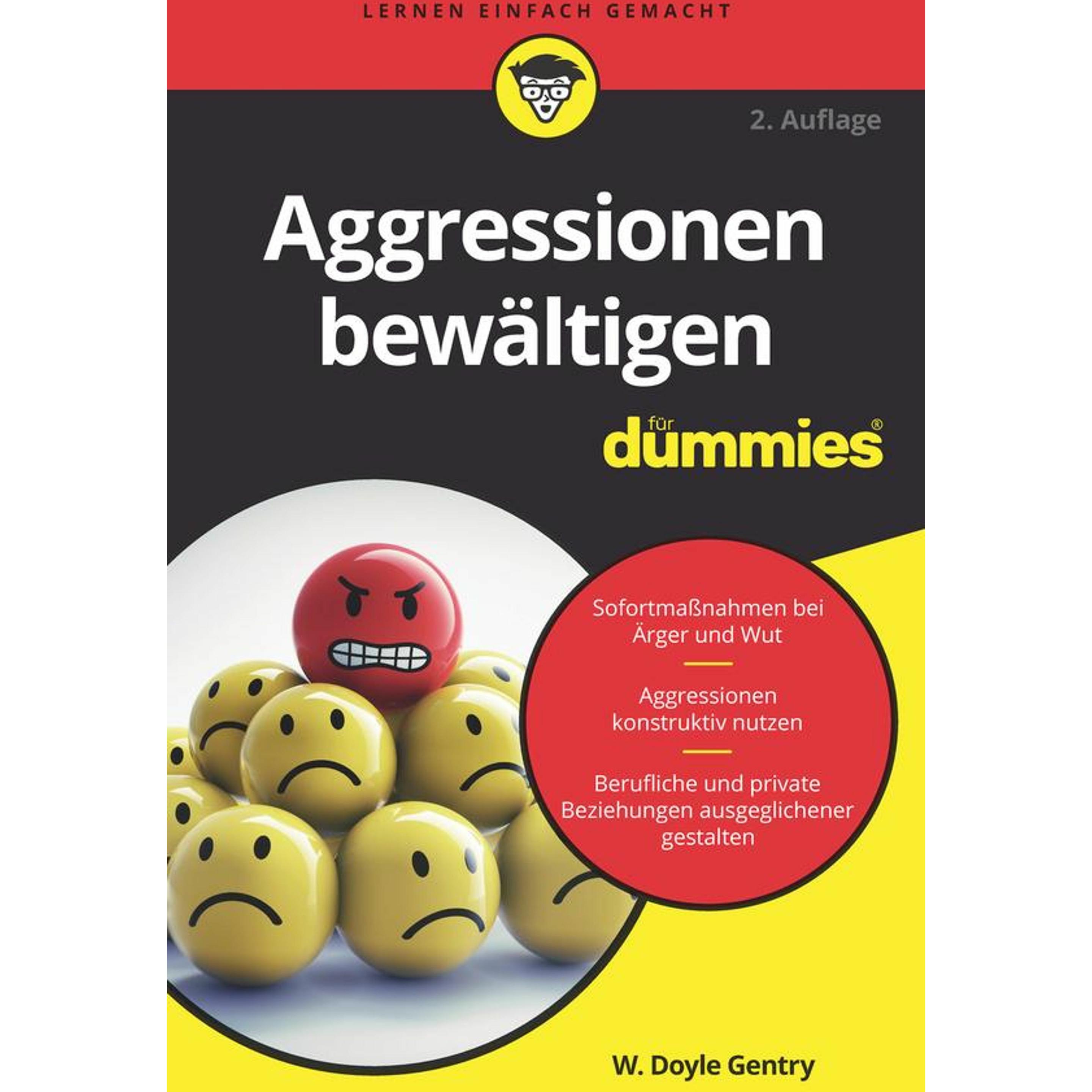 Aggressionen bewältigen für Dummies, Ratgeber von W. Doyle Gentry
