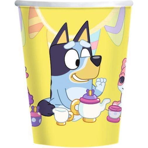 No Name, Einweggeschirr, Pappbecher Bluey, 8St. (8 x)