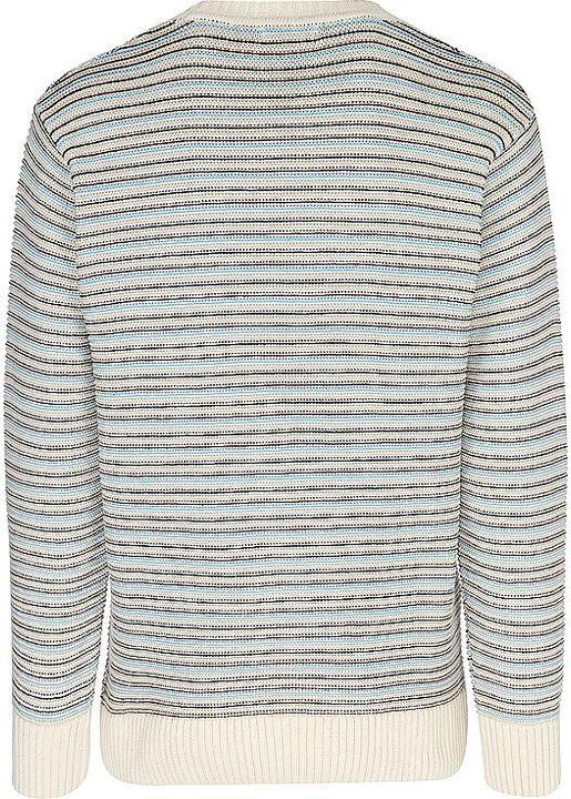 Image du produit Knowledge Cotton Apparel Col ras du cou à rayures (S, L)