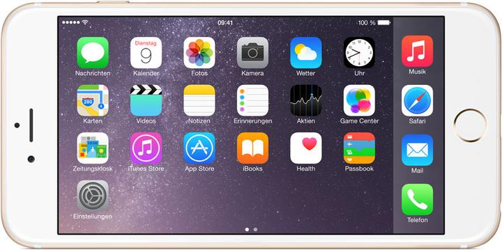 Image du produit Apple iPhone 6 Plus (16 Go, Or, 5.50", SIM simple, 8 Mpx, 4G)