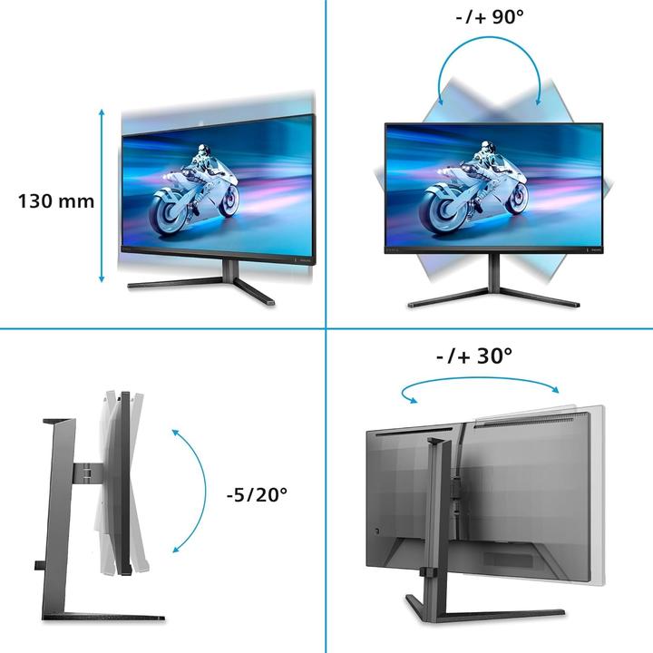 Produktbild Philips 68,5cm (27,0") 27M2N5500 16:09 2xHDMI+DP IPS bl/gr retail (2560 x 1440 Pixel, 27")