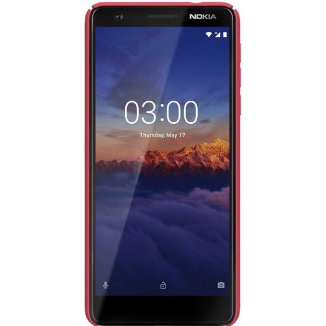 Thumbnail - Nillkin Super Frosted Shield Series (Nokia 3.1), Smartphone Hülle, Rot