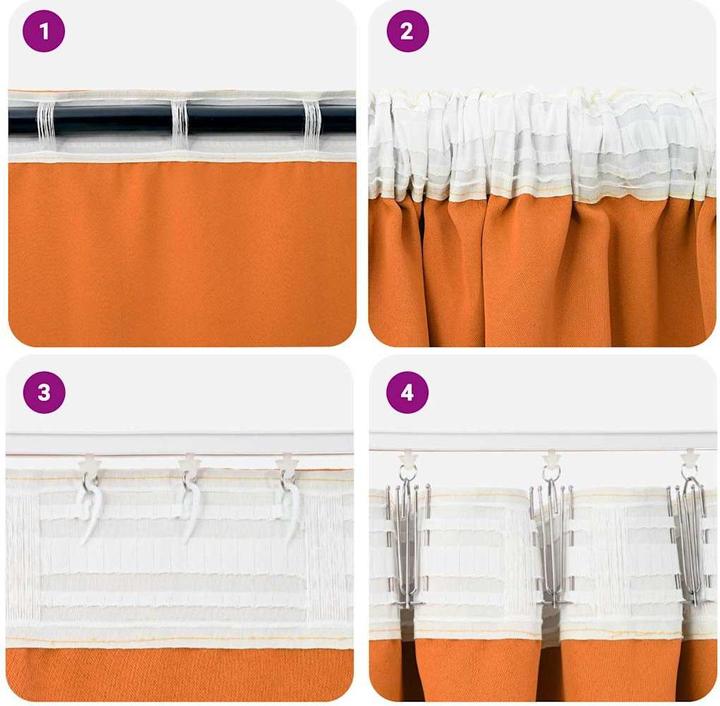 Actual product image VidaXL Vorhänge (175 x 140 cm)