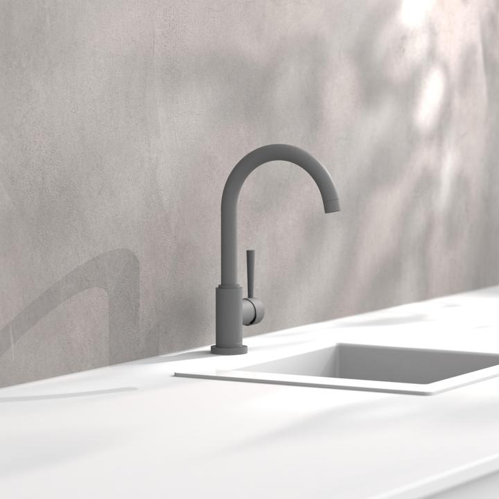 Immagine prodotto Schütte Rubinetto cucina CORNWALL Miscelatore lavello antracite opaco girevole 79164