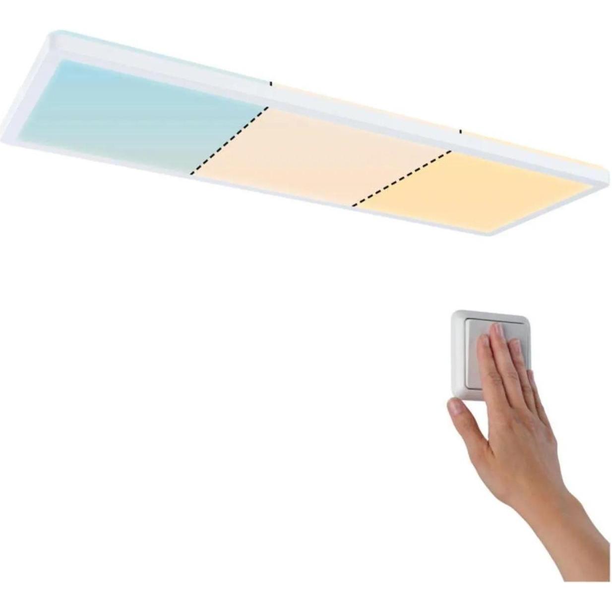 Paulmann, Wandleuchte + Deckenleuchte, Panel Atria Shine (2700 lm)