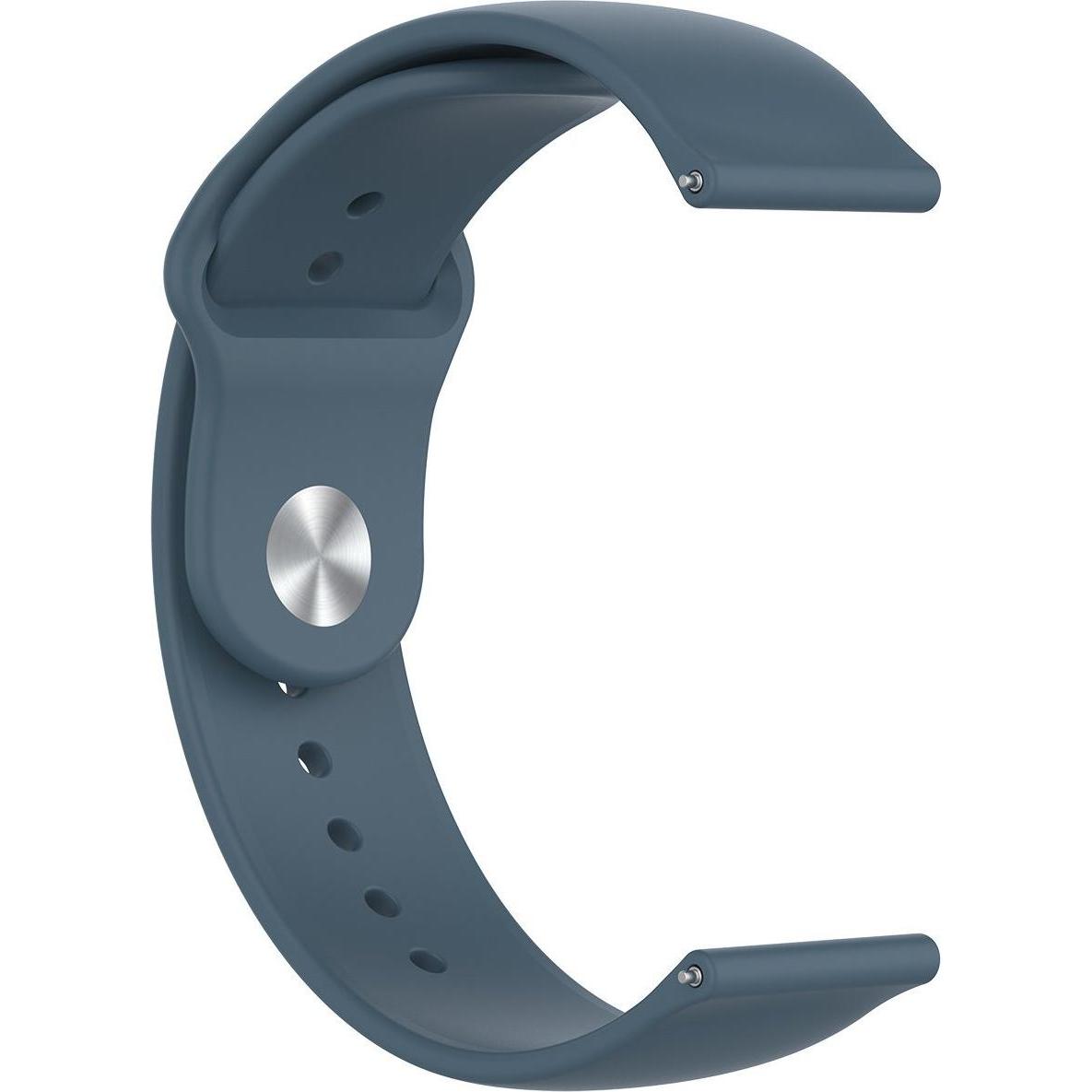 Thumbnail - Strap-it Sportarmband (18 mm, Silikon, vivoactive 4S), Uhrenarmband, Grau