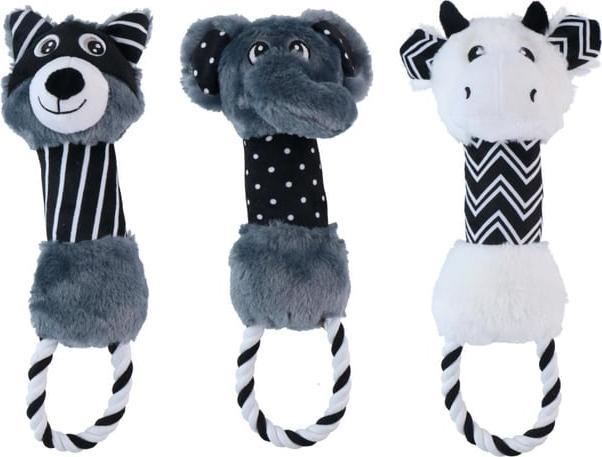 Immagine prodotto Pet Toys Gioco per cani con animale in corda 3as (Cane di peluche)
