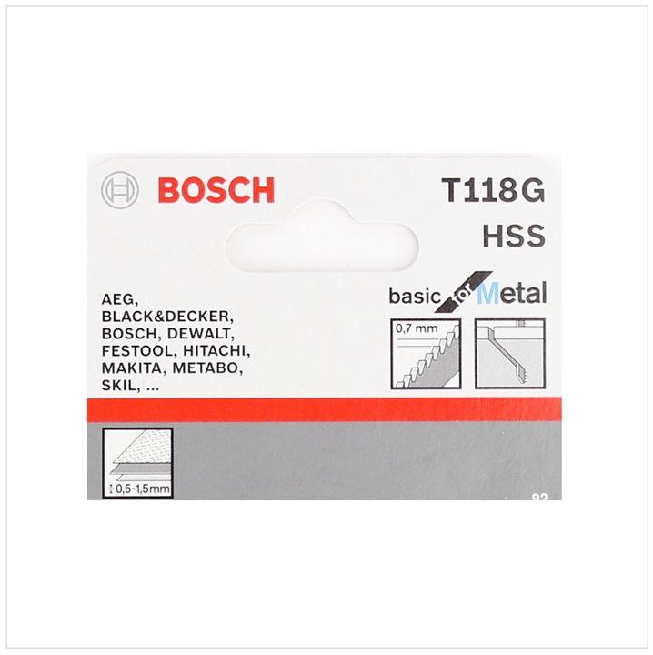 Actual product image Bosch Professional Zubehör T 118 G Basic