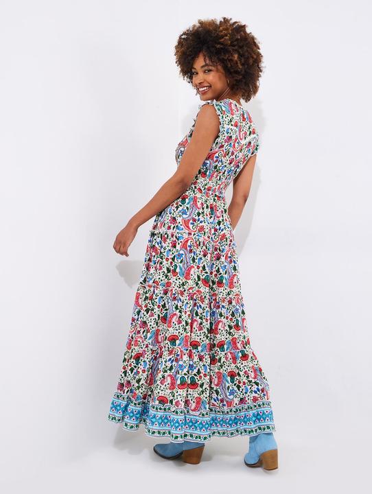 Image du produit Joe Browns Beaded Floral Button Maxi Dress (46)