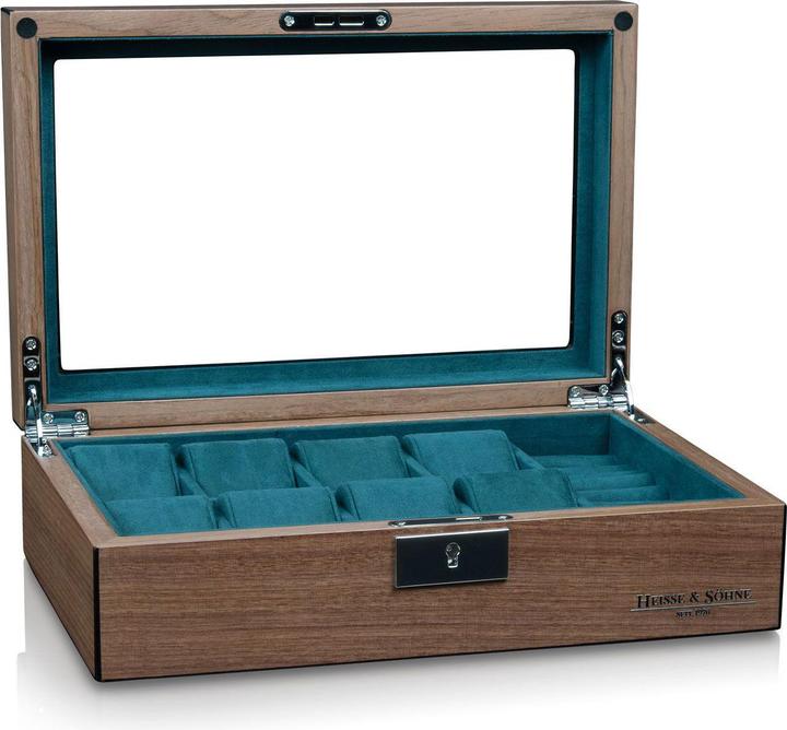 Produktbild Heisse & Söhne Uhrenbox Borneaux 8+ Wallnuss