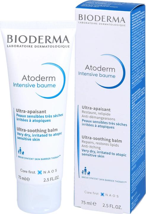 Actual product image Bioderma Hips - Atoderm Intensive Baume Ultra Soothing Balm (Body cream, 75 ml)