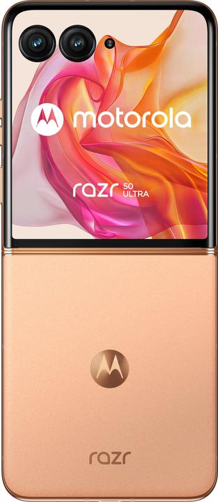 Produktbild Motorola Razr 50 Ultra (512 GB, Peach Fuzz, 6.90", SIM + eSIM, 5G)