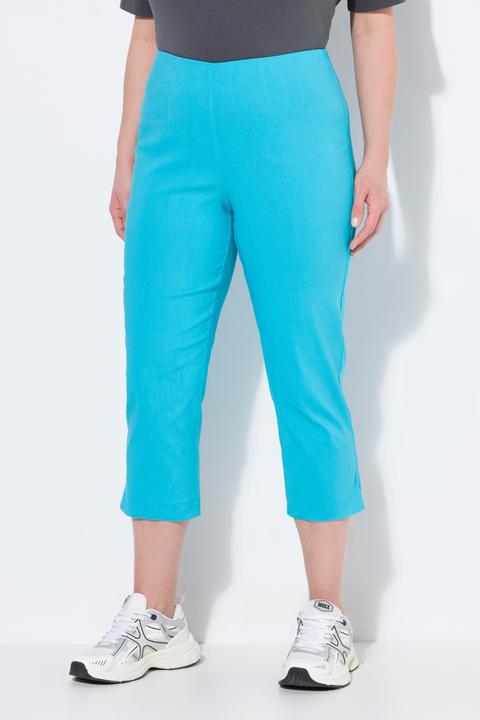 Immagine prodotto Ulla Popken Pantaloni di bengalina elasticizzata, lunghi fino al polpaccio, con cintura elastica (58)