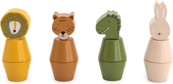 Productafbeelding Trixie Baby Houten dieren om te schroeven (MQ6)
