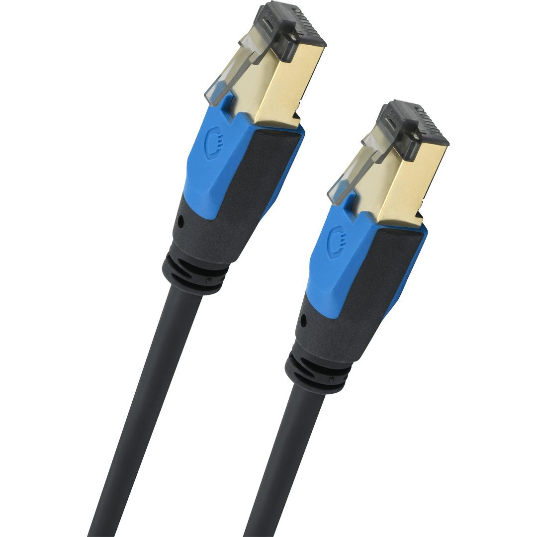 Oehlbach RJ45 Netzwerkkabel 3M (S/UTP, CAT8.1, 3 m), Netzwerkkabel