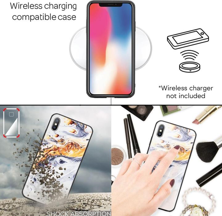 Produktbild Nalia Marmor Hülle (Apple iPhone X, Apple iPhone XS)