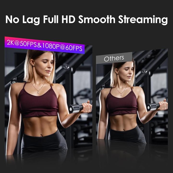 Produktbild Vizolink 2K Webcam W4GS mit Autofokus und Geräuschunterdrückung