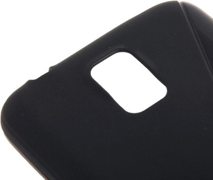 Produktbild König Design Schutzhülle TPU Case Hülle für Handy Samsung Galaxy S5 mini schwarz (Samsung Galaxy S5 Mini)