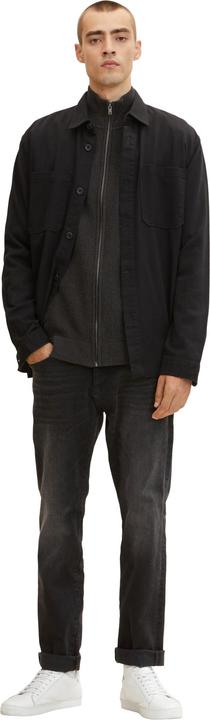 Produktbild Tom Tailor Jacke Strickjacke mit Stehkragen und seitlichen Eingrifftaschen (S)