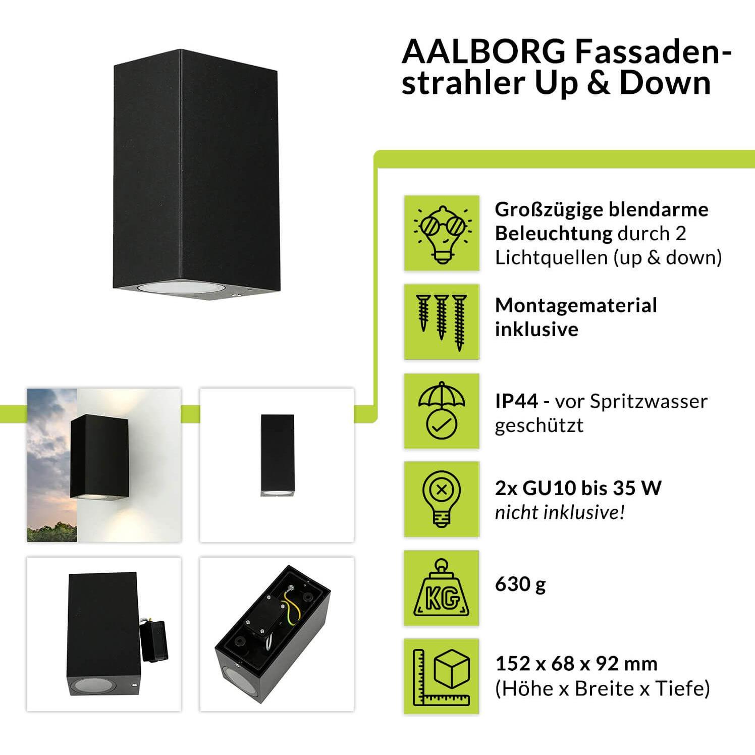 Thumbnail - Licht-Erlebnisse, Gartenbeleuchtung, Aalborg (GU10, IP44)