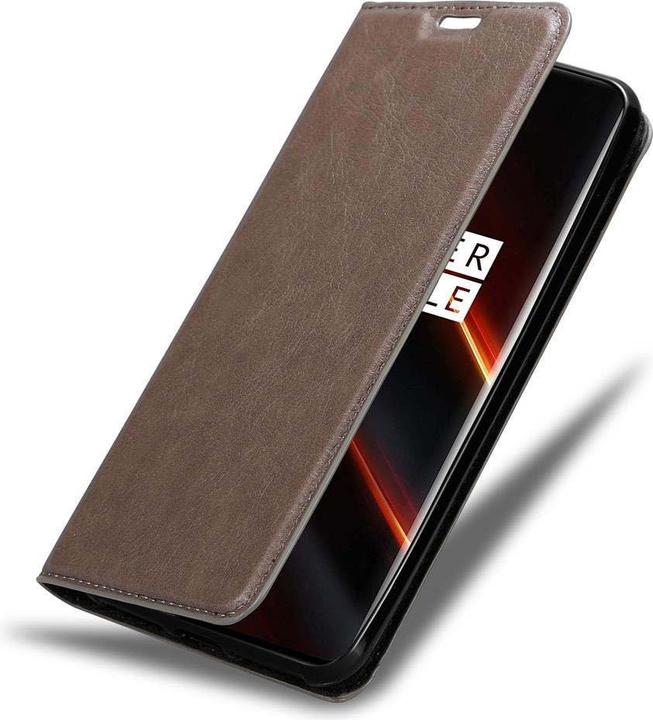 Actual product image Cadorabo Book Invisible Magnet Cover (OnePlus 7T Pro)