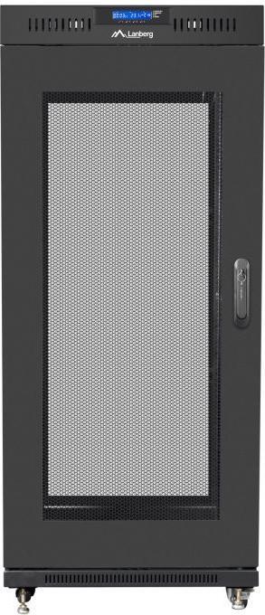 Lanberg FF01-8015-23BL rack cabinet 15U Freestanding rack Black (15 HE, Rack 19 pouces)