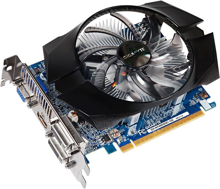 Actual product image Gigabyte GeForce GT 740 OC (1 GB)