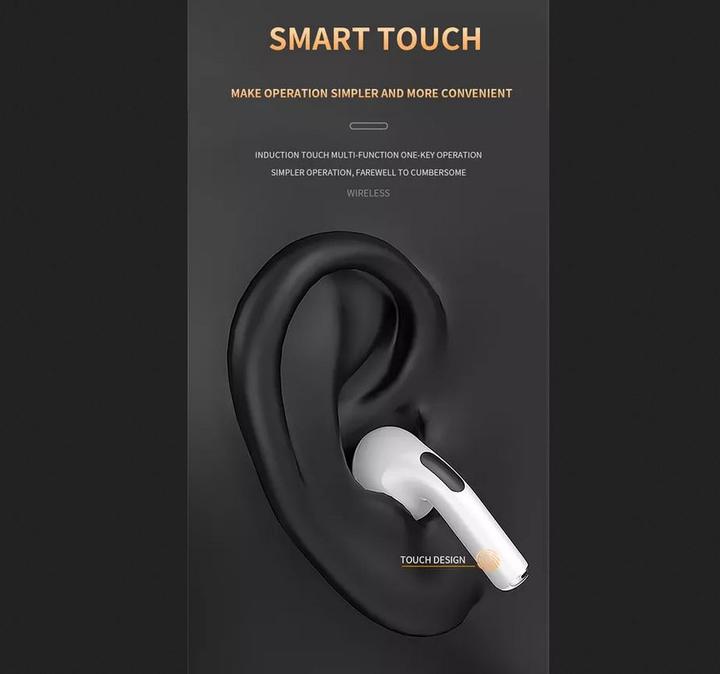 Produktbild PhoneLook Bluetooth 5.0 Kopfhörer Pro 6 Super Bass wireless Earbuds rundes Design (4 h, Kabellos)