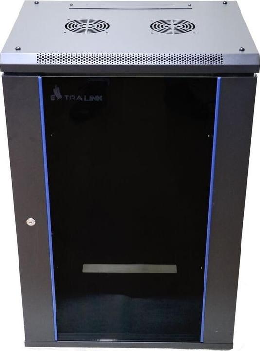Immagine prodotto Extralink Armadio rack 15U 450mm nero (15 HE, Rack da 19 pollici)