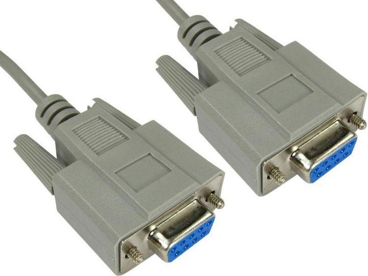 Produktbild RS PRO Serielles Kabel / 9-polig, D-Sub Buchse / 9-polig, D-Sub Buchse, 2m (2 m)