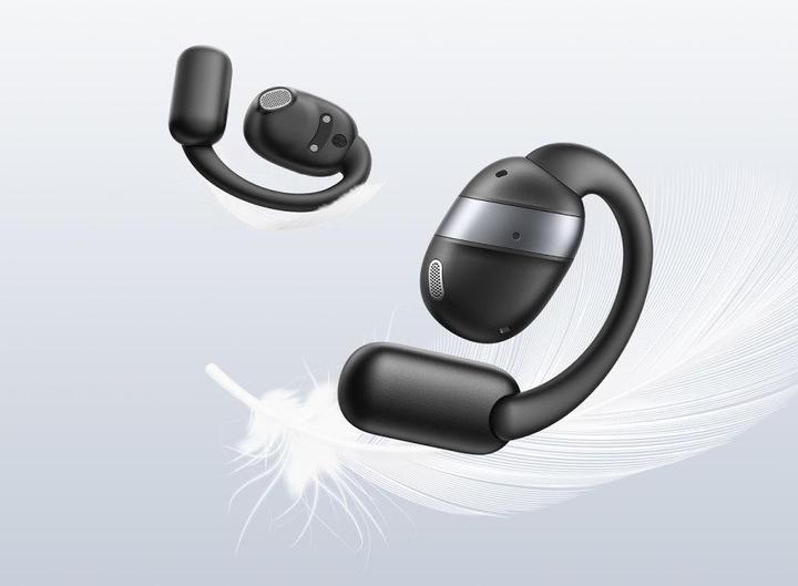 Actual product image Joyroom Openfree Open-Ear True Wireless Headphones - Black (12.50 h, Wireless)