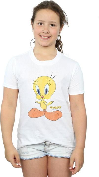 Produktbild Looney Tunes Tweety Pie Distressed TShirt Mädchen (152, 158)