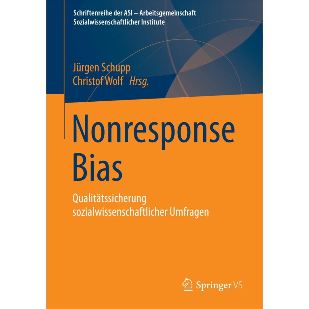 Nonresponse Bias, Fachbücher von Christof Wolf, Jürgen Schupp
