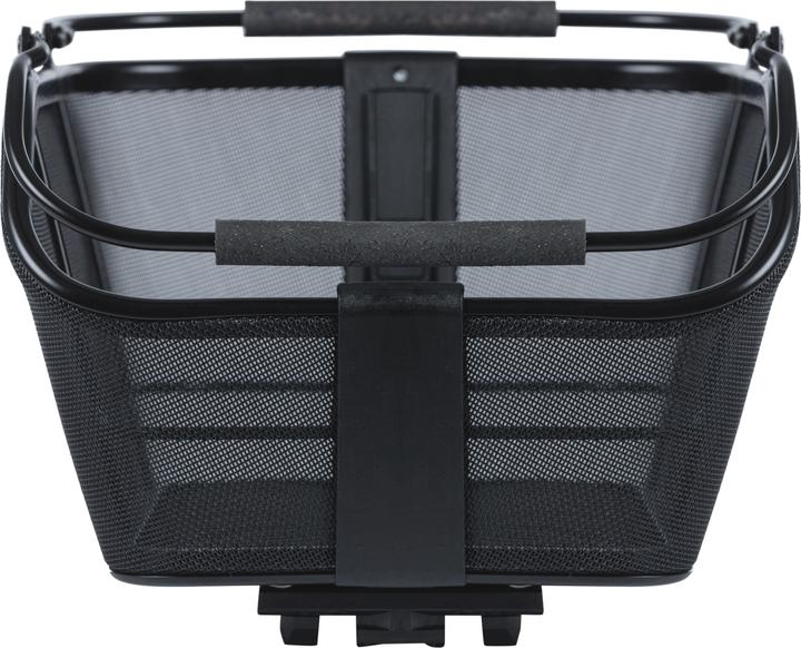 Produktbild Basil CENTO TECH FIBER NORDLICHT MIK 2.0 Gepäckträgerkorb, matt schw, inkl.Adapterplatte (31 l)