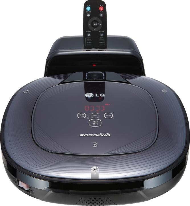Actual product image LG Hom-Bot Square Dual Eye Carpet VR6270LVMB