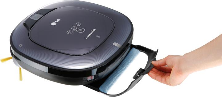 Actual product image LG Hom-Bot Square Dual Eye Carpet VR6270LVMB
