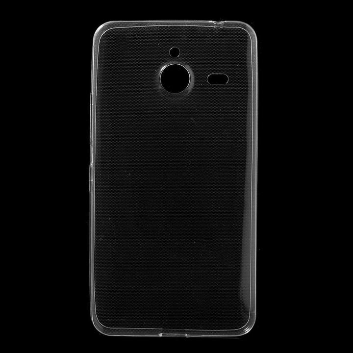 Actual product image König Design Microsoft Lumia 640 XL Sleeve Transparent Silicone Case Clear Mobile Phone Cover (Microsoft Lumia 640 XL)