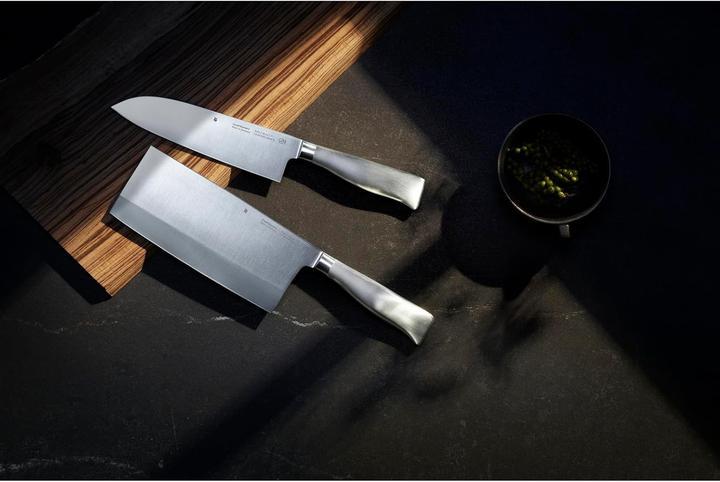 Produktbild WMF Santoku Messer 32cm Made in Germany Grand Gourmet Spezialklingenstahl PC (18 cm)