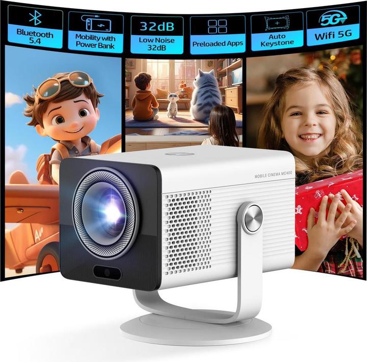 Actual product image HP Projektor MC400 150 ISO-Lumen HD (HD)