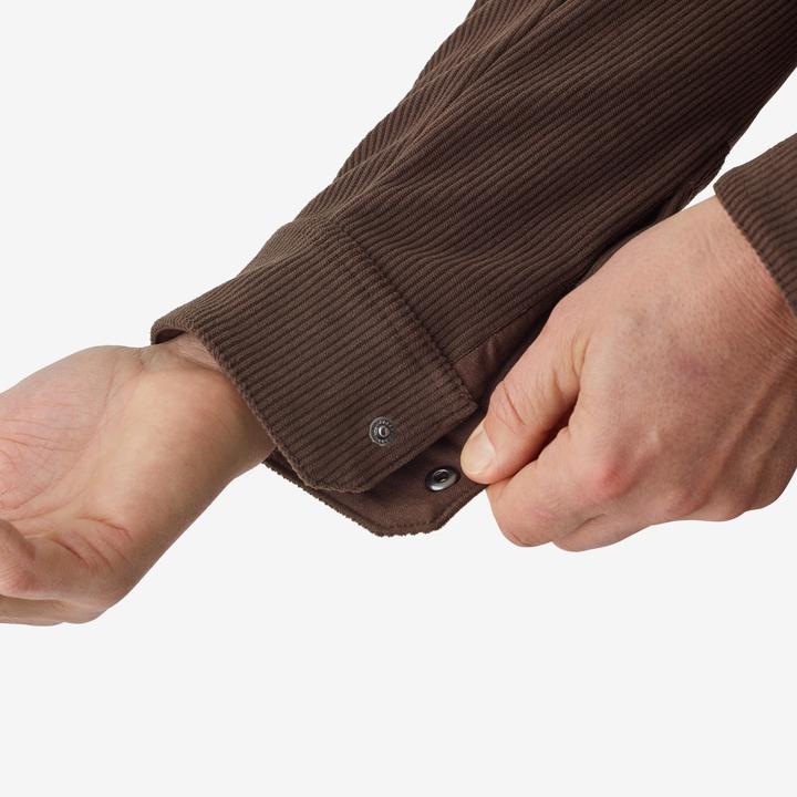 Immagine prodotto Solognac Camicia da esterno 500 velour marrone (M)