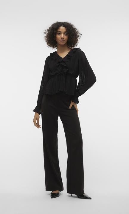 Actual product image Vero Moda Regular fit V-neck Elasticated cuffs Top Top (M)