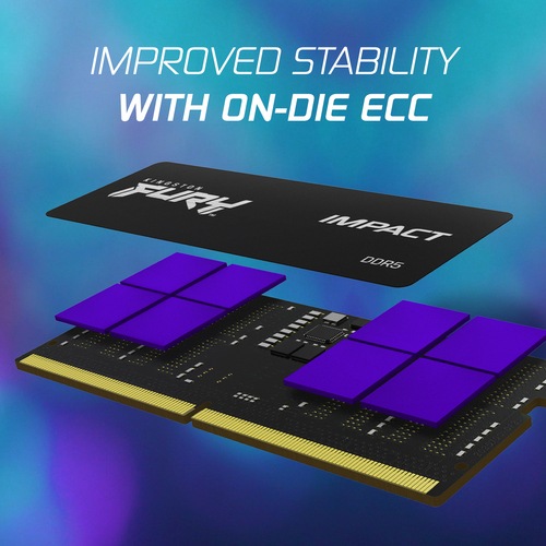 Actual product image Kingston FURY Impact (1 x 8GB, 4800 MHz, DDR5 RAM, SO-DIMM)
