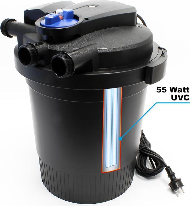Produktbild SunSun CPA-30000 Druckteichfilter 12.000 l/h / 55 W Teichdruckfilter Teichfilter