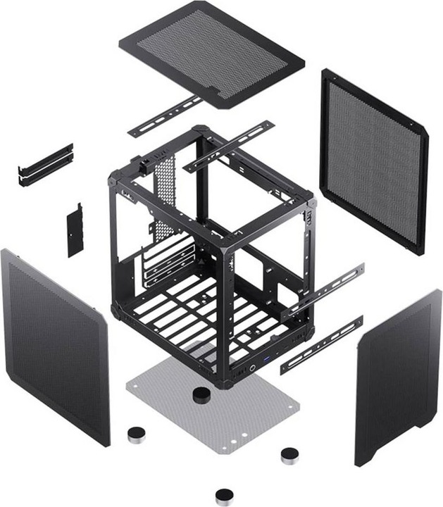 Actual product image Jonsbo C6 (mATX, Mini-ITX)