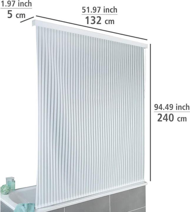 Image du produit Wenko Store de douche (128 x 240 cm)