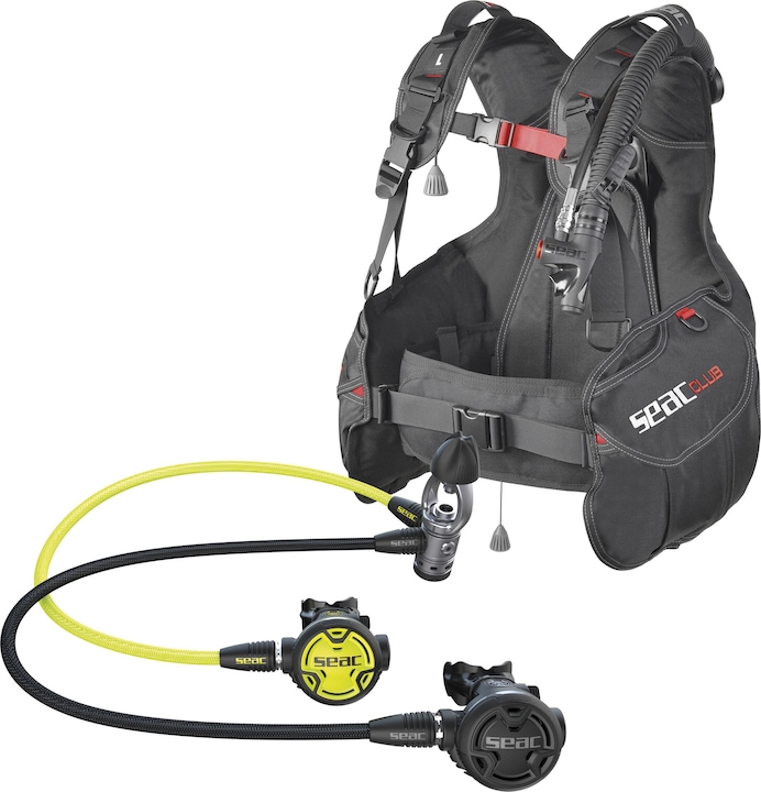 Seac Kit Di Noleggio Int Club Con Polipo
