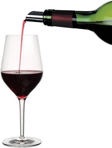 Produktbild Drop Stop 4 silberne Ausgiesser (Weinausgiesser)