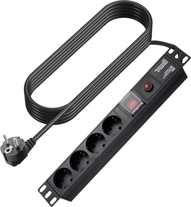 Image du produit Vision Four EU CEE Schuko sockets - AC - (4x, CEE 7/7, 1.80 m)