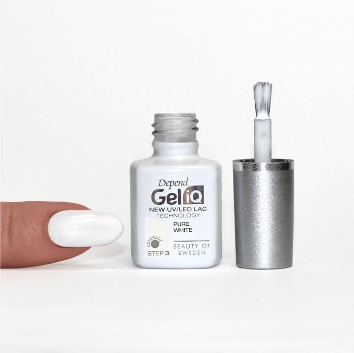 Actual product image Beter Better Depend Gel Iq Esmalte Pure White 41000 (Pure white, Gel-Effect Nail Polish)