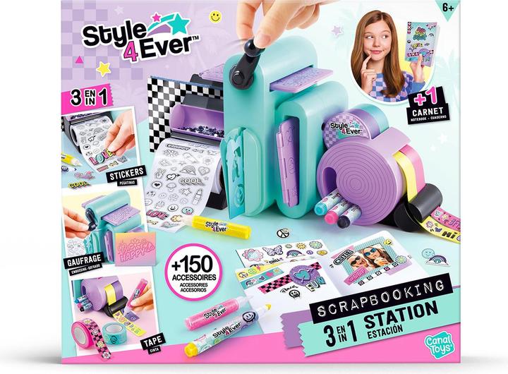 Produktbild Canal Toys Scrapbooking Studio (Lila, Türkis)